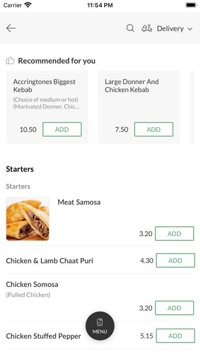 Asha Indian Takeaway Screenshots