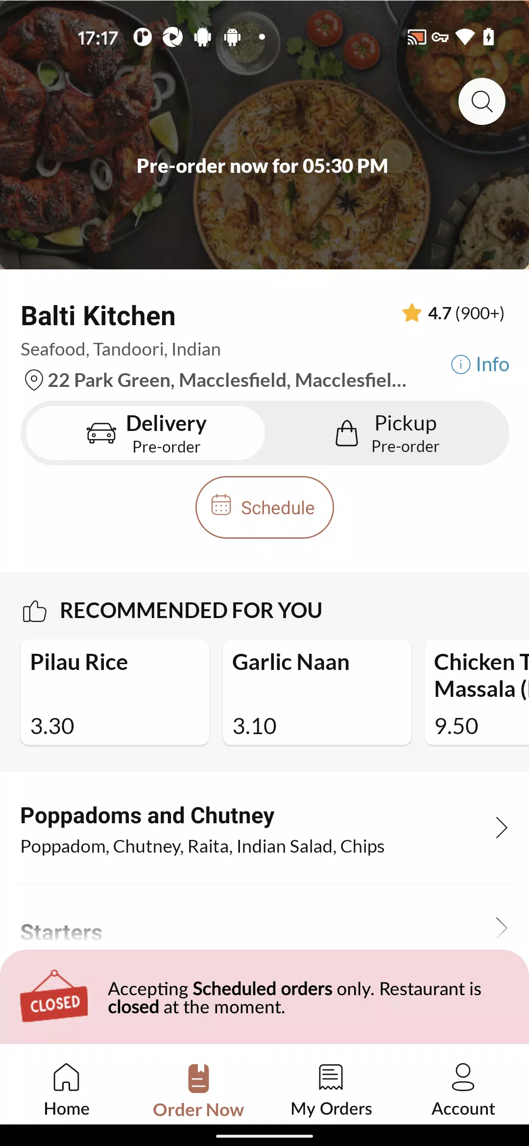 Balti Kitchen 스크린샷