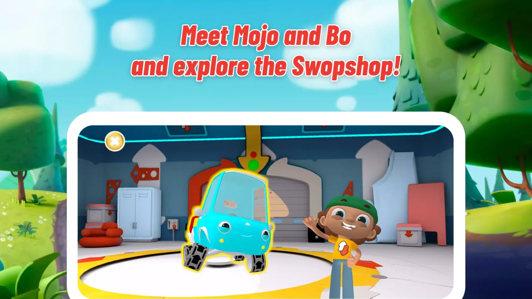 Meet Mojo Swoptops Screenshots