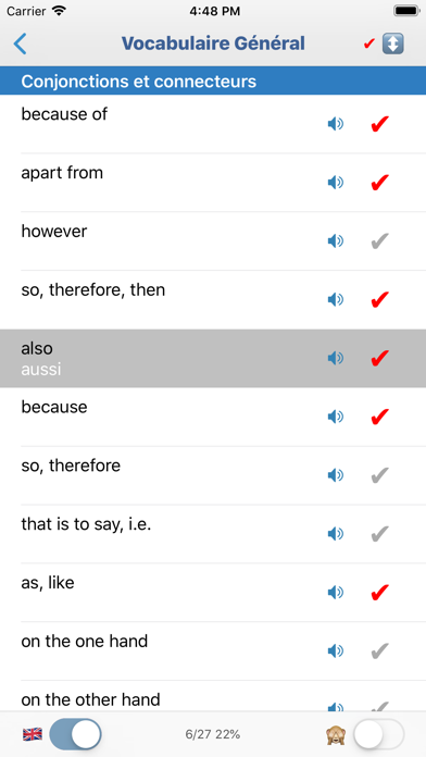 Vocabulaire Anglais - Cramit Screenshots