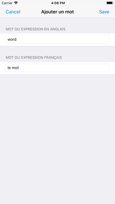 Vocabulaire Anglais - Cramit Screenshots
