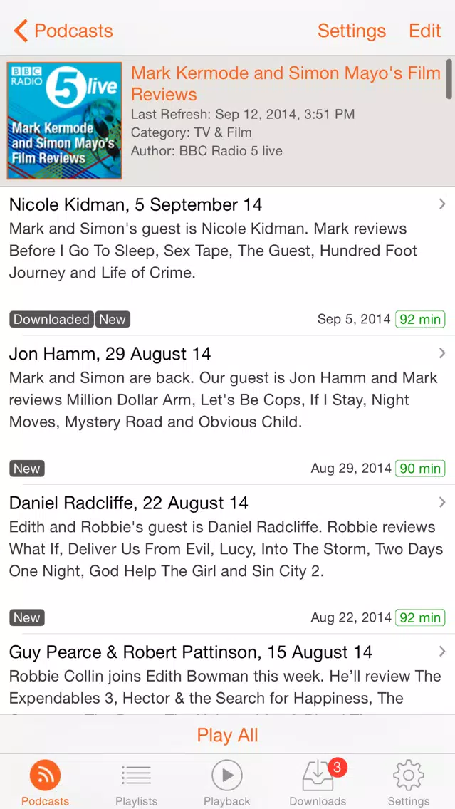 RSSRadio (Premium) Screenshots
