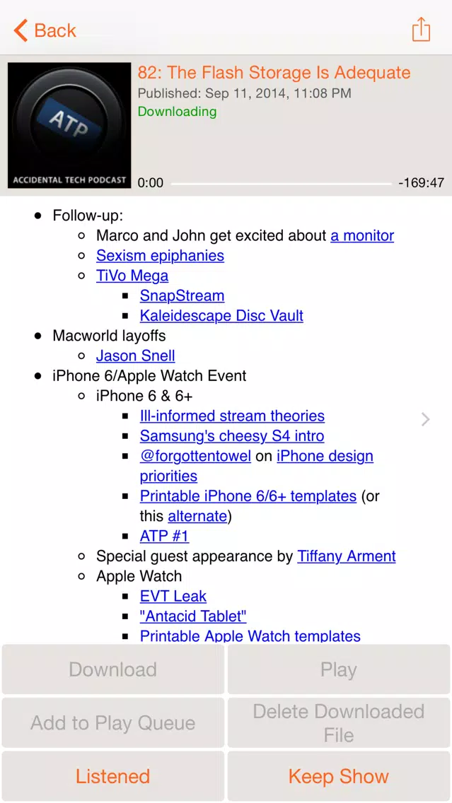 RSSRadio (Premium) Screenshots