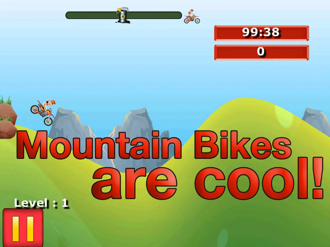 Extreme Mountain Bike Downhill Challenge - Fun Virtual Speed Race Adventure iPad  スクリーンショット