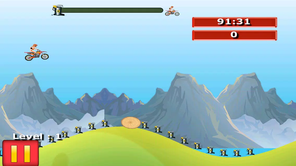 Extreme Mountain Bike Downhill Challenge - Fun Virtual Speed Race Adventure スクリーンショット