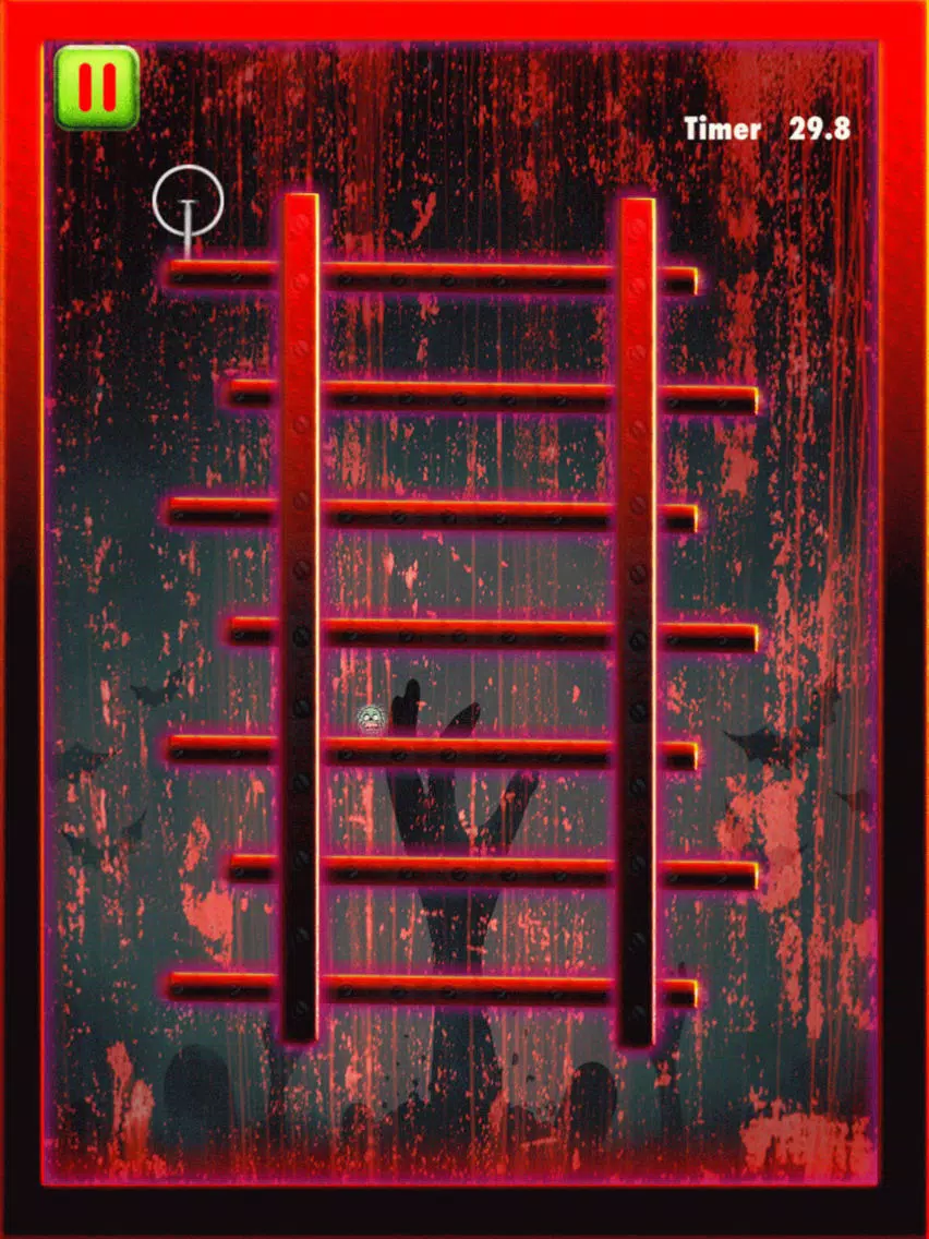 Horror Rolling Zoombie Head Skill Game - Child Safe App With NO Adverts iPad 应用截图