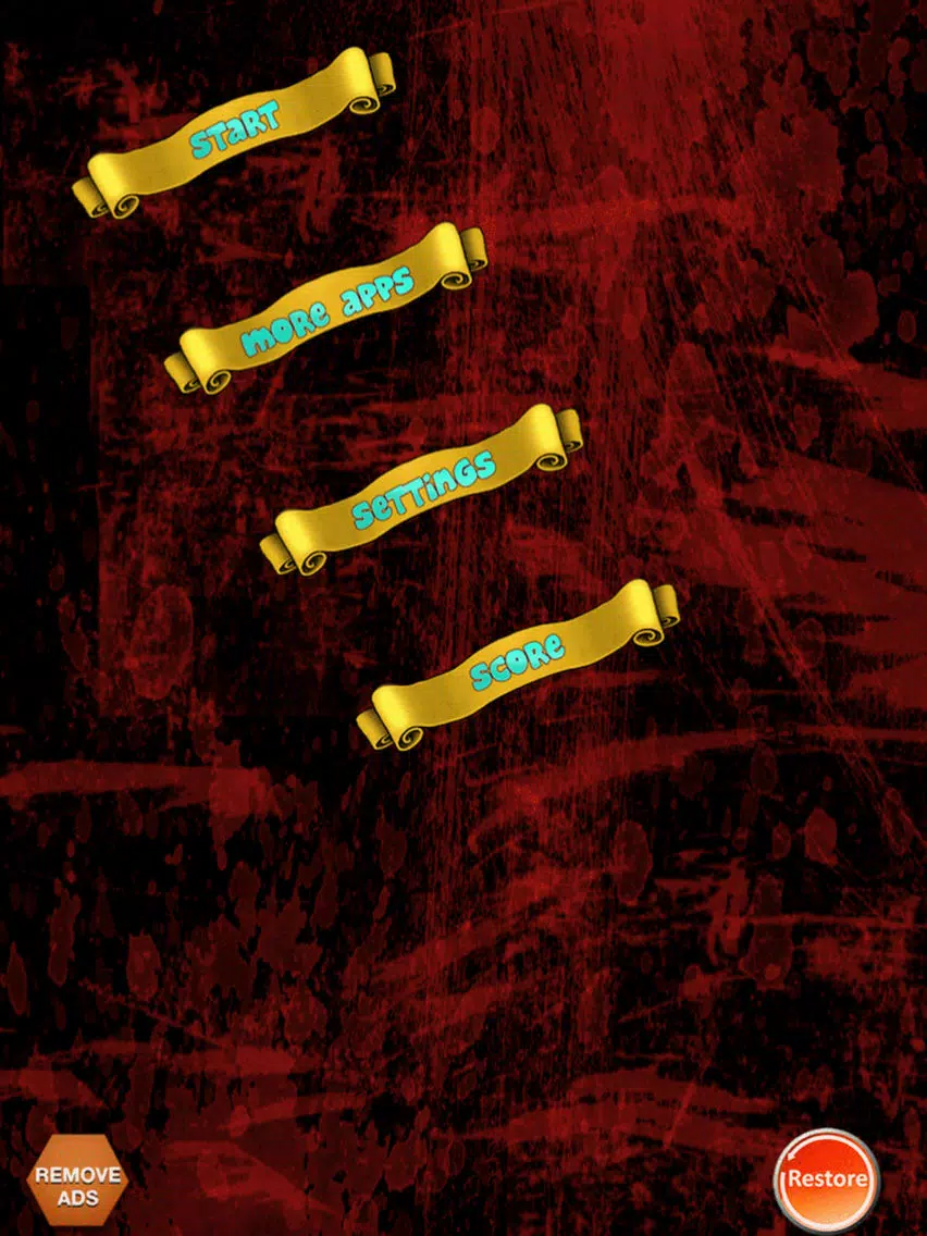 Horror Rolling Zoombie Head Skill Game - Child Safe App With NO Adverts iPad 应用截图