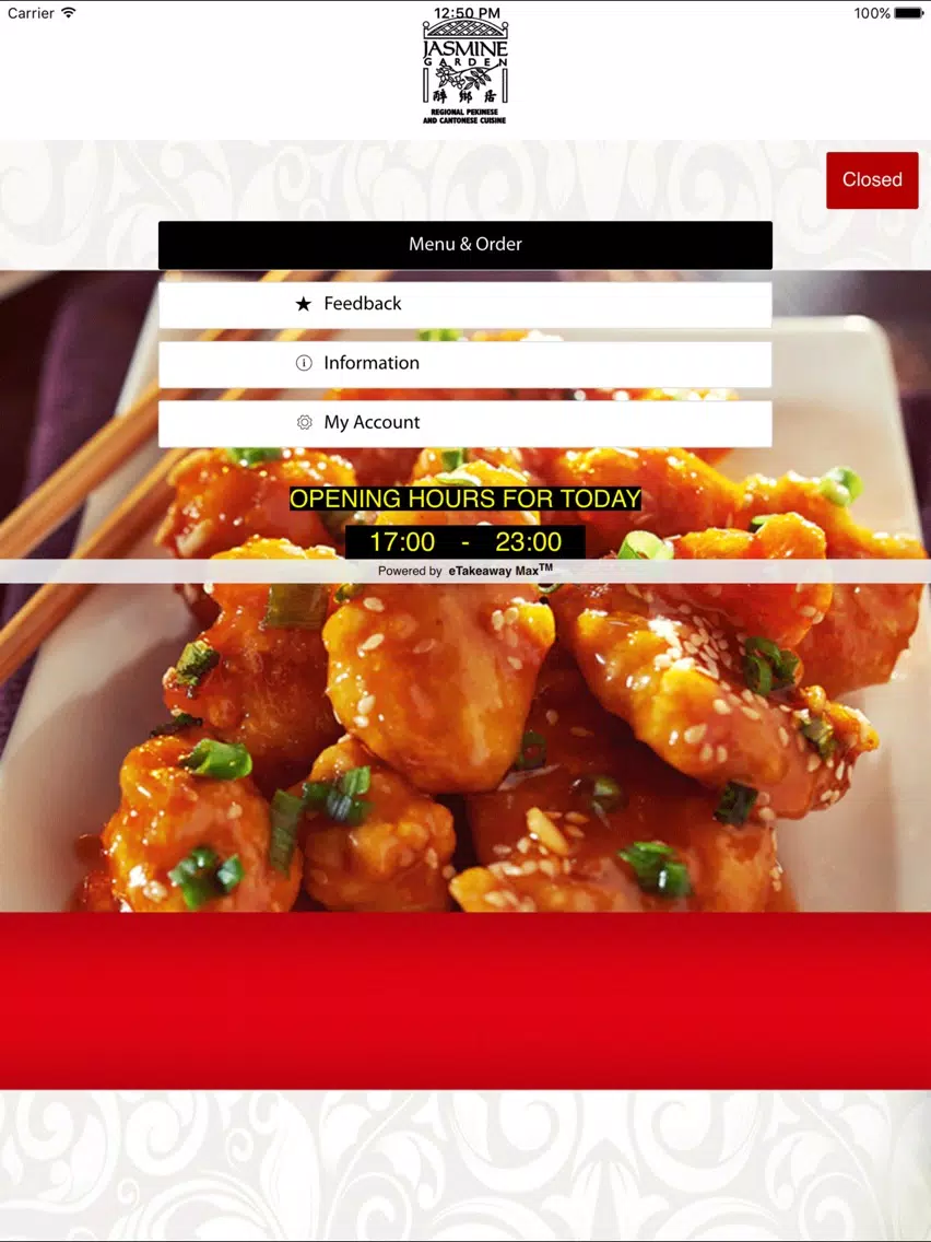 Jasmine Garden Hailsham iPad Screenshots