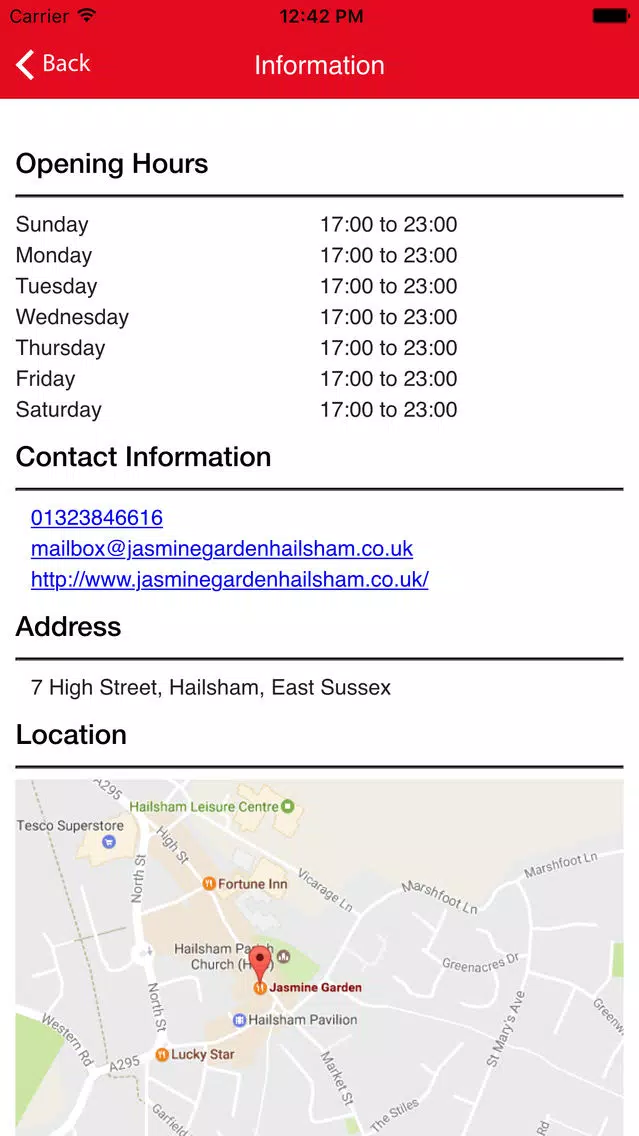 Jasmine Garden Hailsham Screenshots