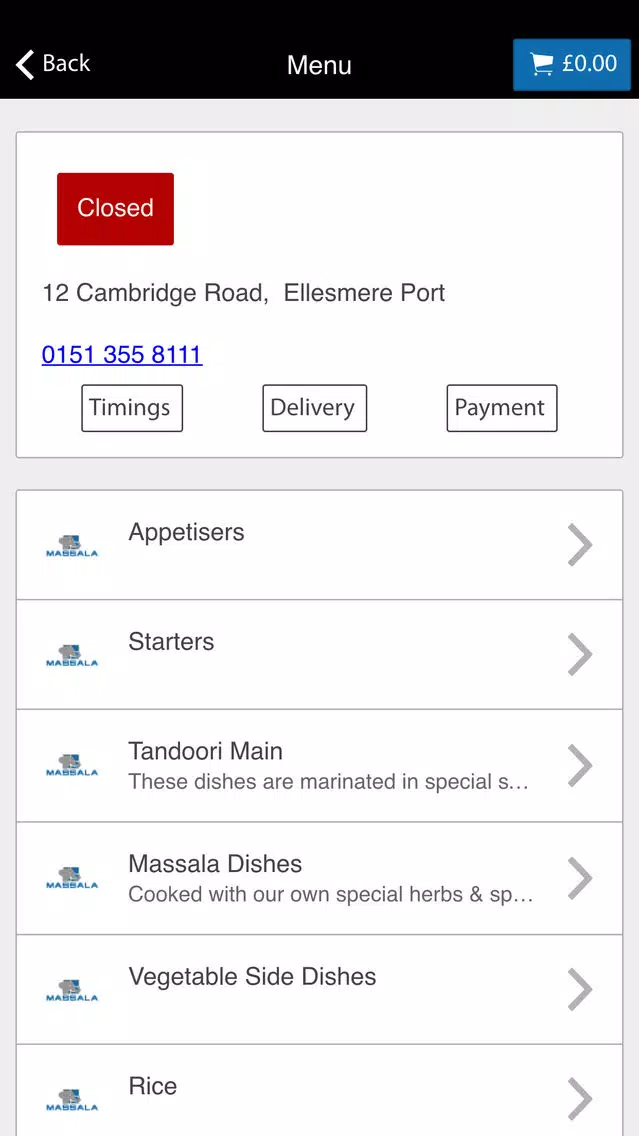 Massala Ellesmere Port Screenshots