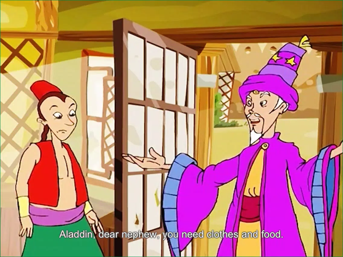 Aladdin and the Magic Lamp - Storytime Reader iPad Screenshots