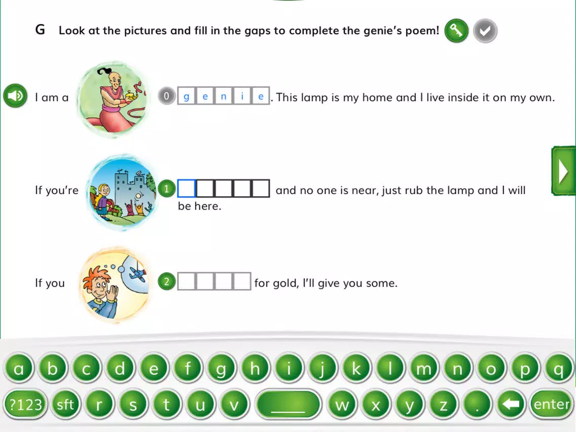 Aladdin and the Magic Lamp - Storytime Reader iPad Screenshots