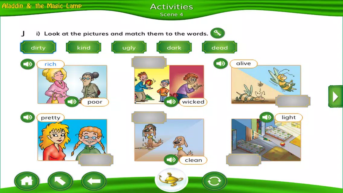 Aladdin and the Magic Lamp - Storytime Reader Screenshots