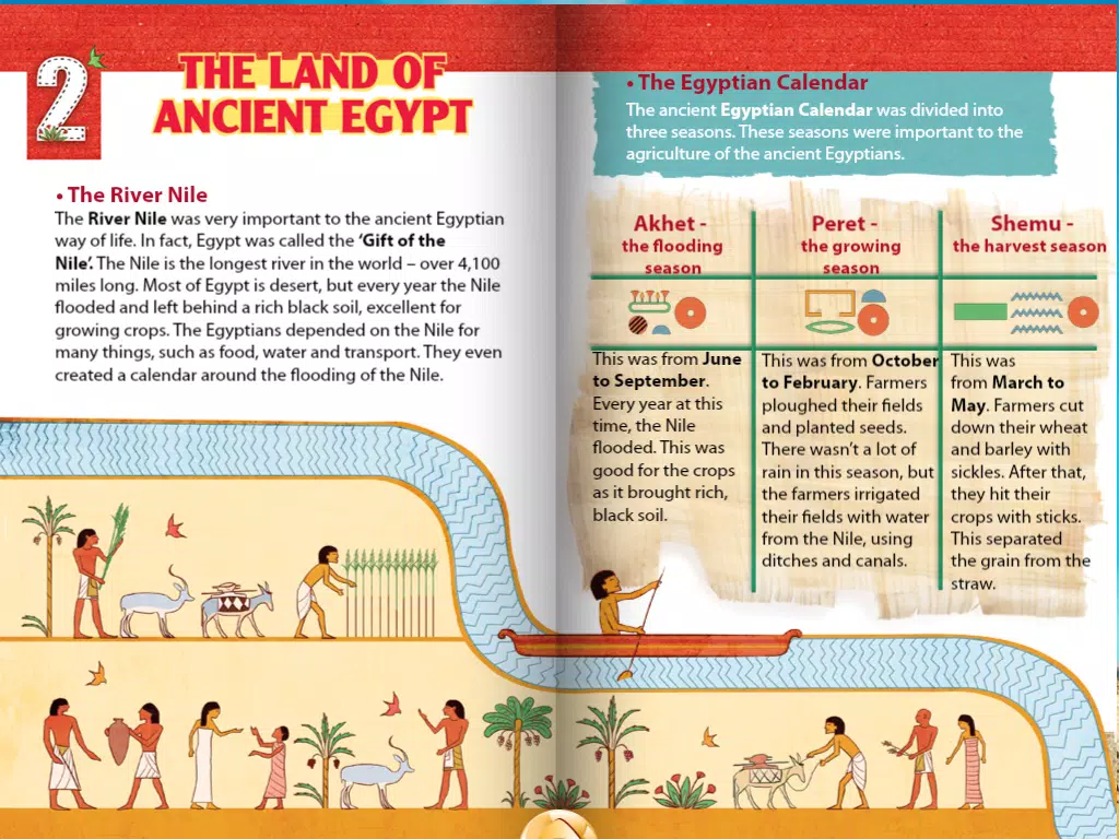 Ancient Egypt - CLIL Reader iPad स्क्रीनशॉट