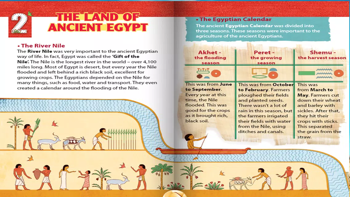 Ancient Egypt - CLIL Reader स्क्रीनशॉट