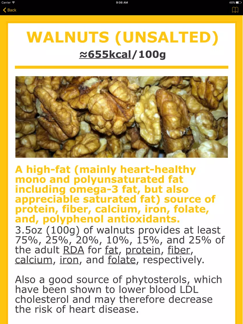Omega-3 Fat Counter & Tracker iPad Screenshots