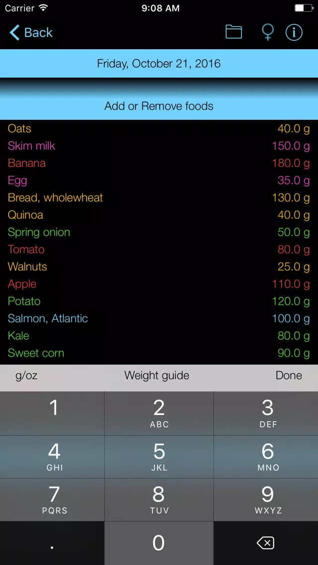 Omega-3 Fat Counter & Tracker Screenshots