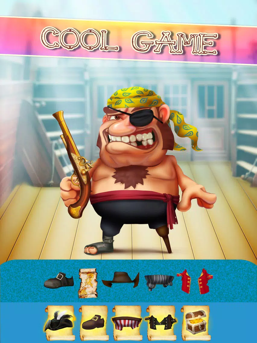 The Super Pirates of Paradise Treasure Island Ship Game For Boys - Free App iPad Screenshots