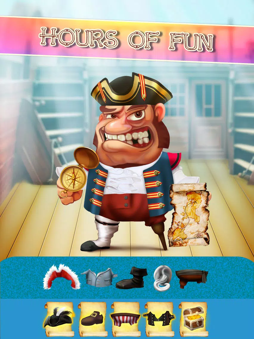 The Super Pirates of Paradise Treasure Island Ship Game For Boys - Free App iPad Screenshots