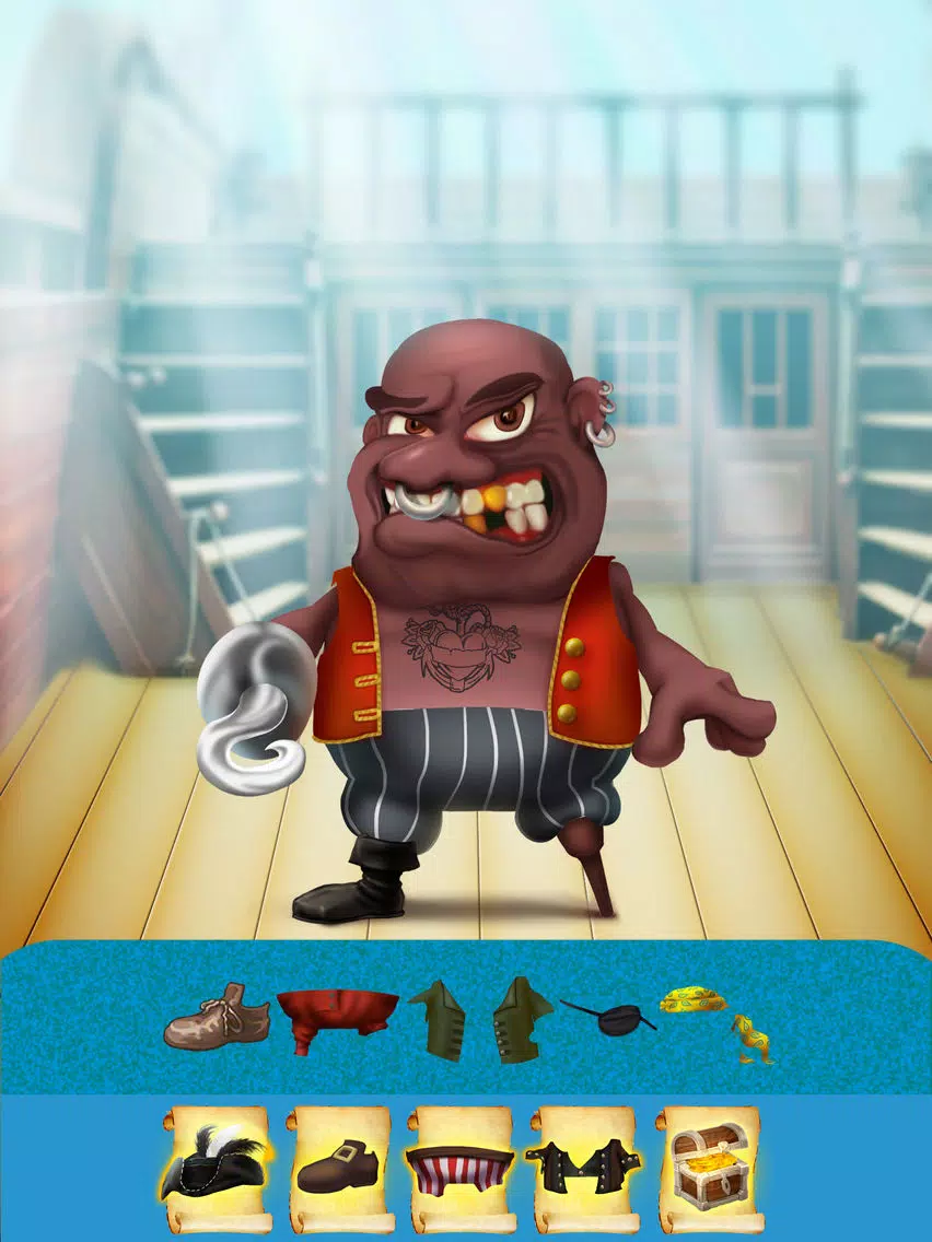 The Super Pirates of Paradise Treasure Island Ship Game For Boys - Free App iPad Screenshots