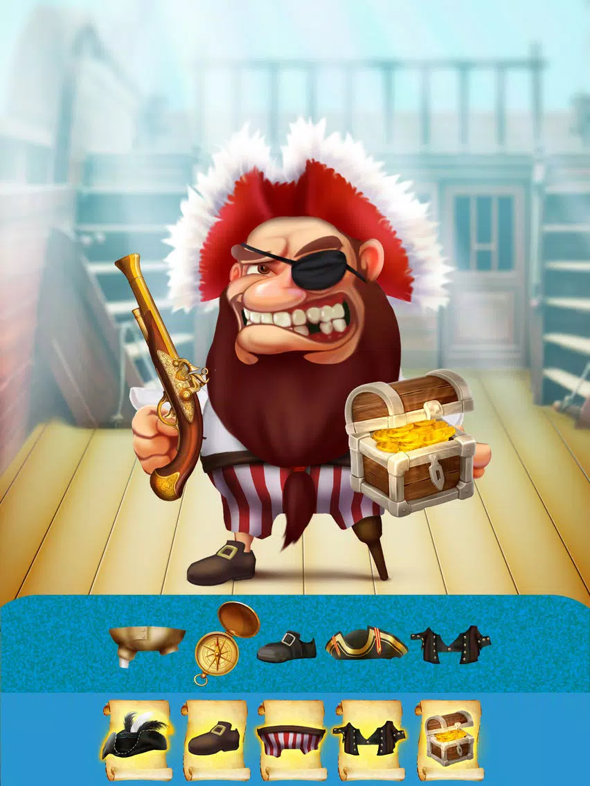The Super Pirates of Paradise Treasure Island Ship Game For Boys - Free App iPad Screenshots