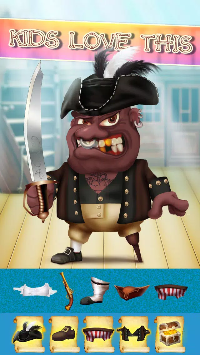 The Super Pirates of Paradise Treasure Island Ship Game For Boys - Free App Screenshots