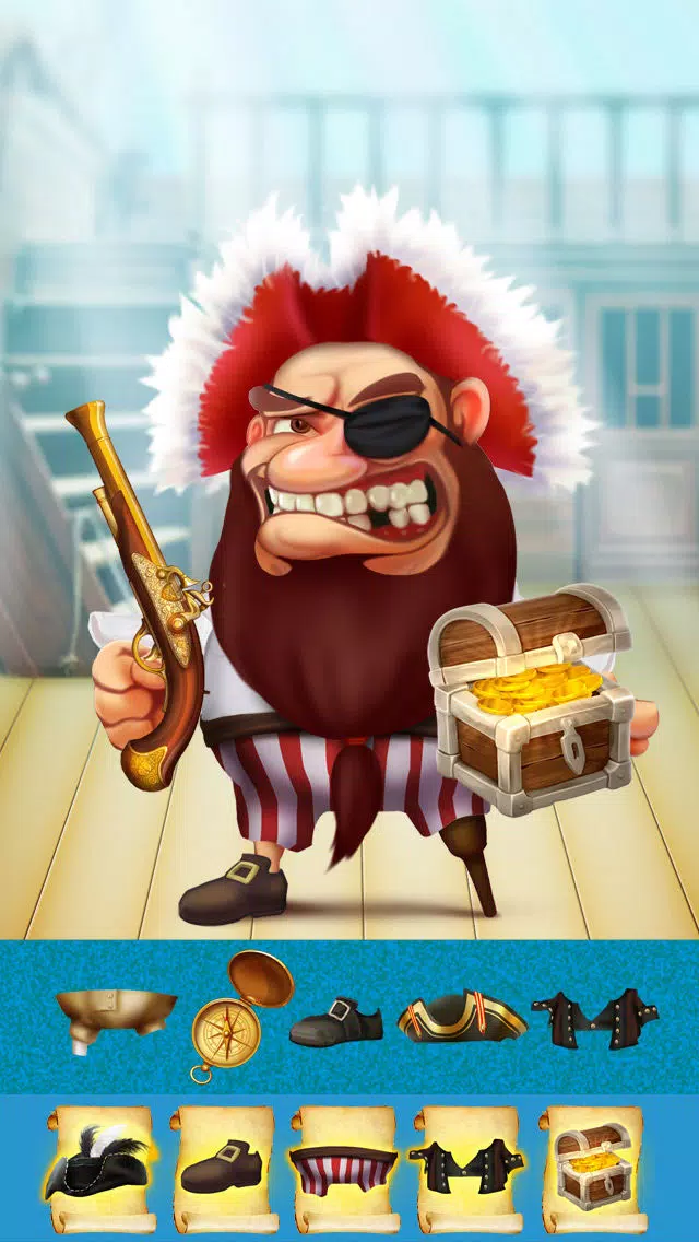 The Super Pirates of Paradise Treasure Island Ship Game For Boys - Free App Screenshots