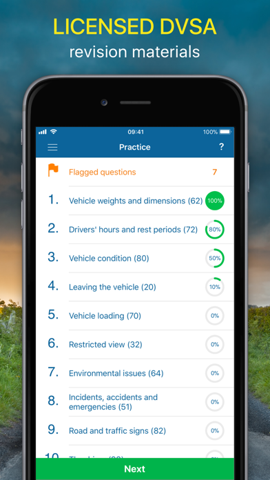 LGV and HGV Theory Test Kit UK Screenshots