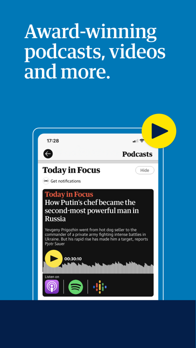 The Guardian - Live World News Screenshots