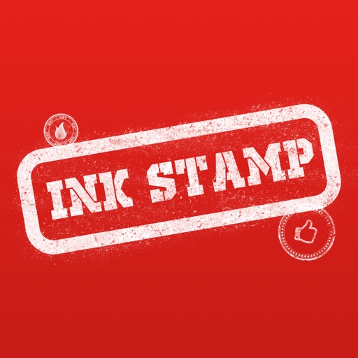 Ink Stamp - Rubber Stamp Stickers Ink Stamp - Rubber Stamp Stickers