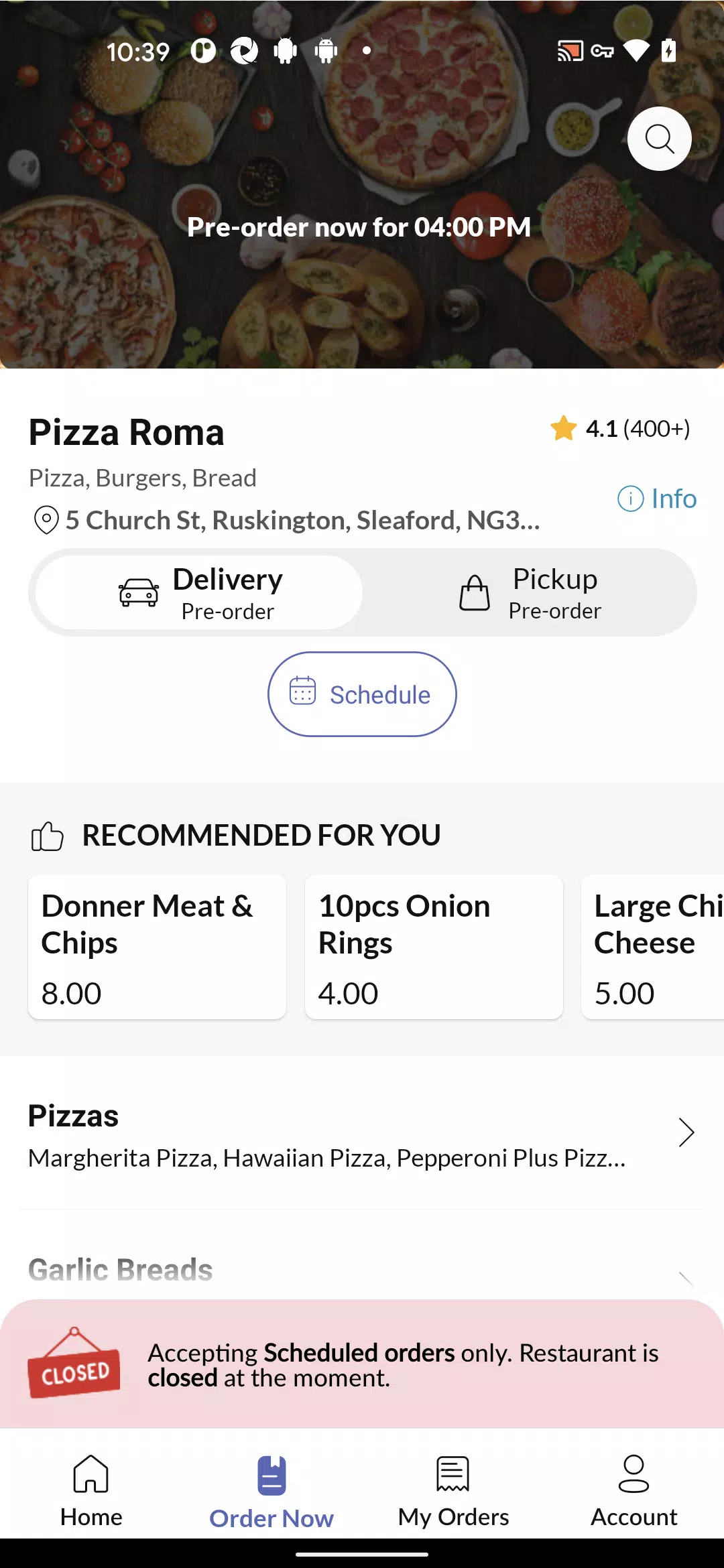 Pizza Roma Screenshots