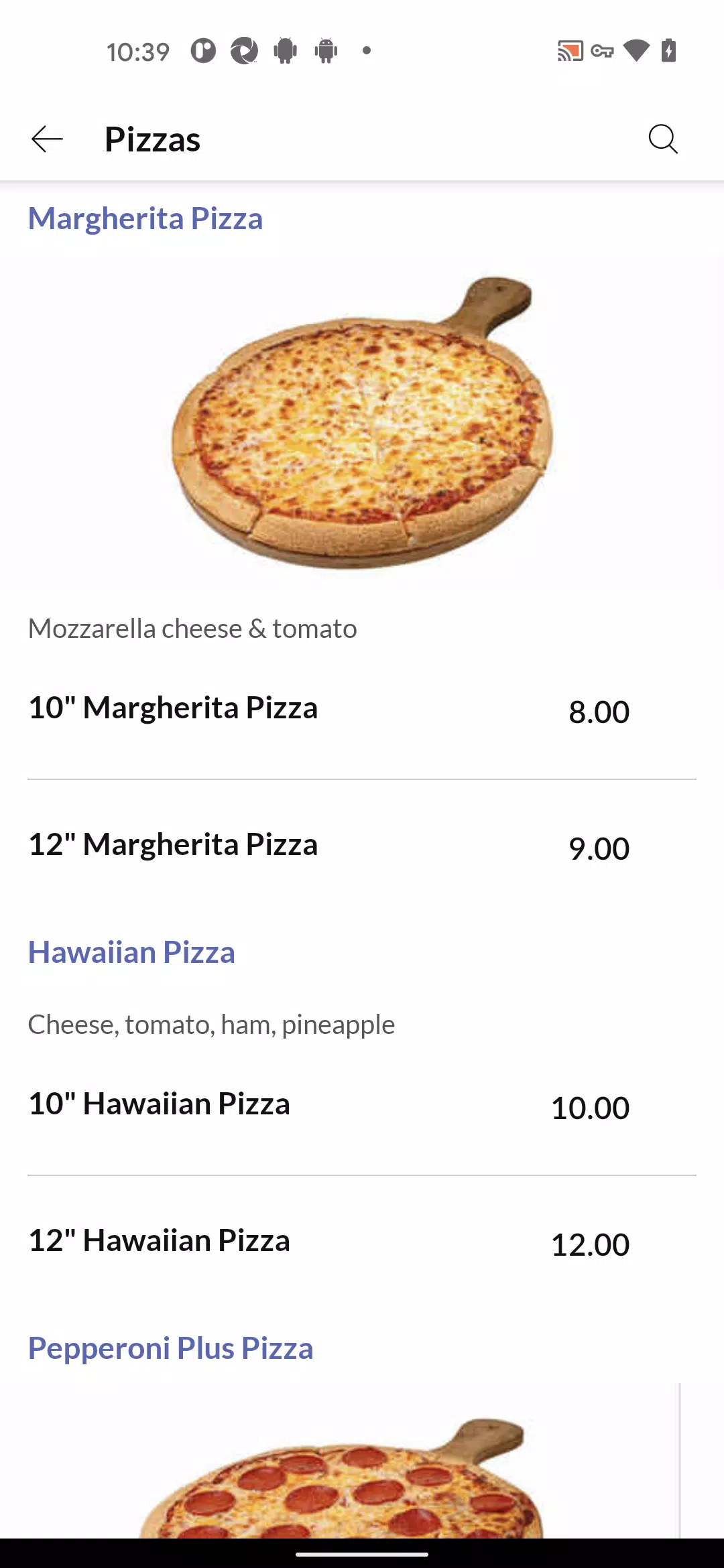Pizza Roma Screenshots