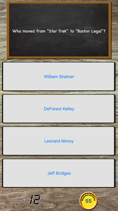 Ken's Pub Quiz Screenshots