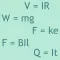 GCSE Physics Equations