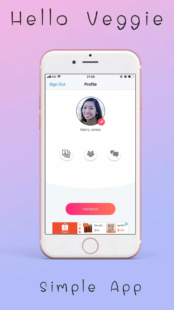 Hello Veggie : Vegan Dating Screenshots