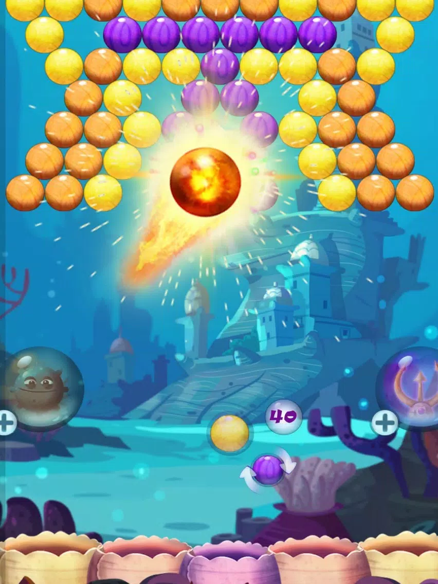 Sea Coral Bubble iPad Screenshots