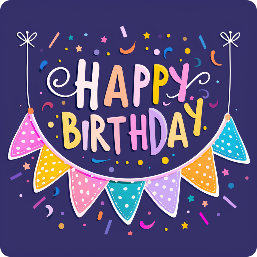 Birthday Stickers : WAStickers