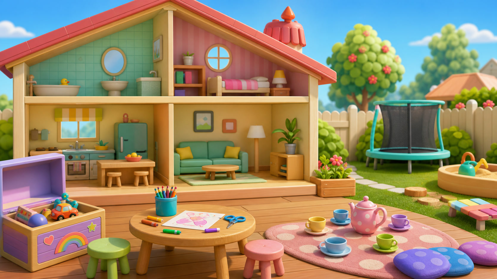 Bluey: Let's Play! core gameplay concept
