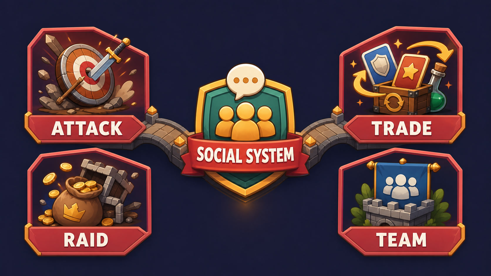 An original progression comparison for Coin Master