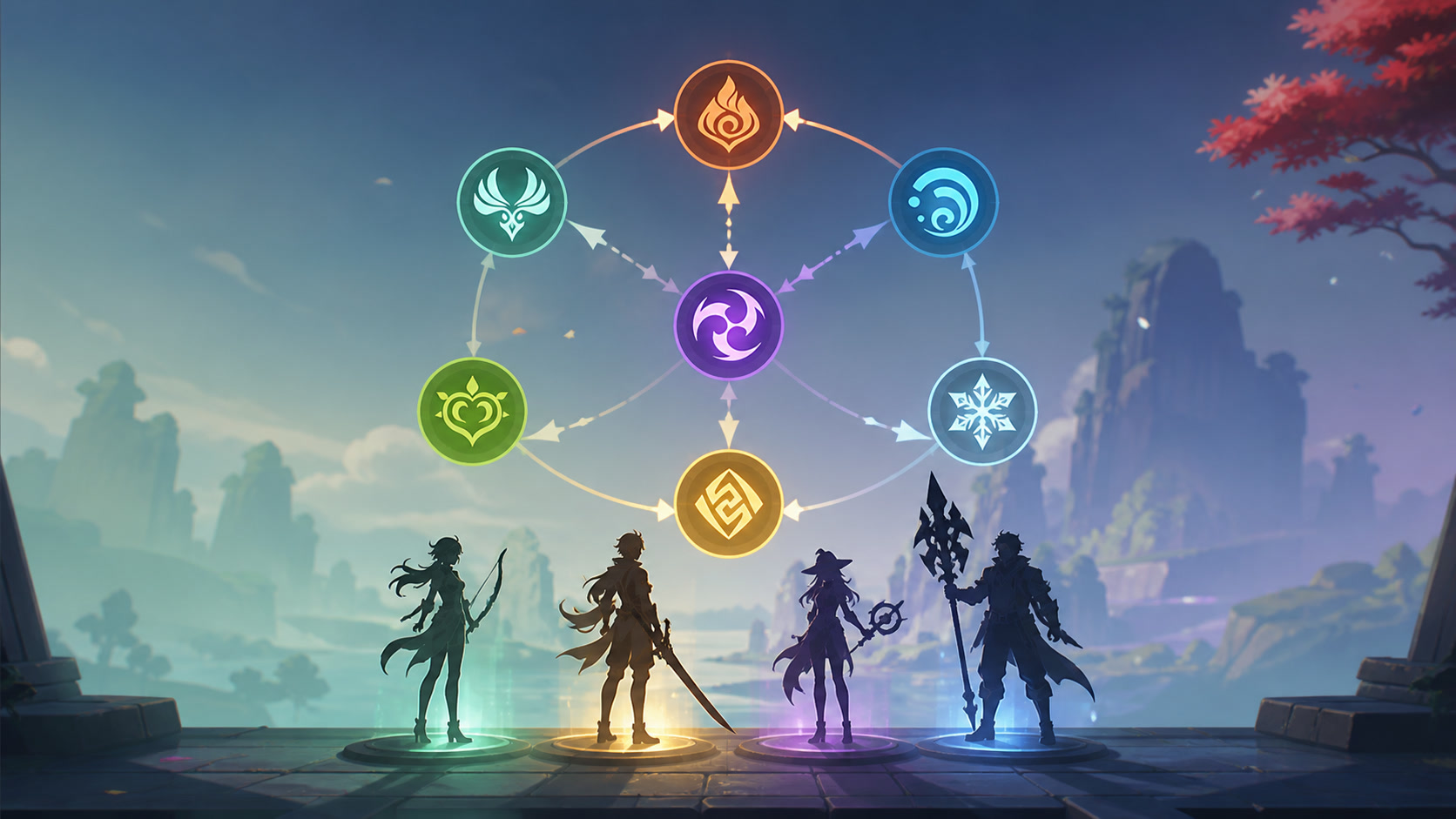 Genshin Impact strategy concept