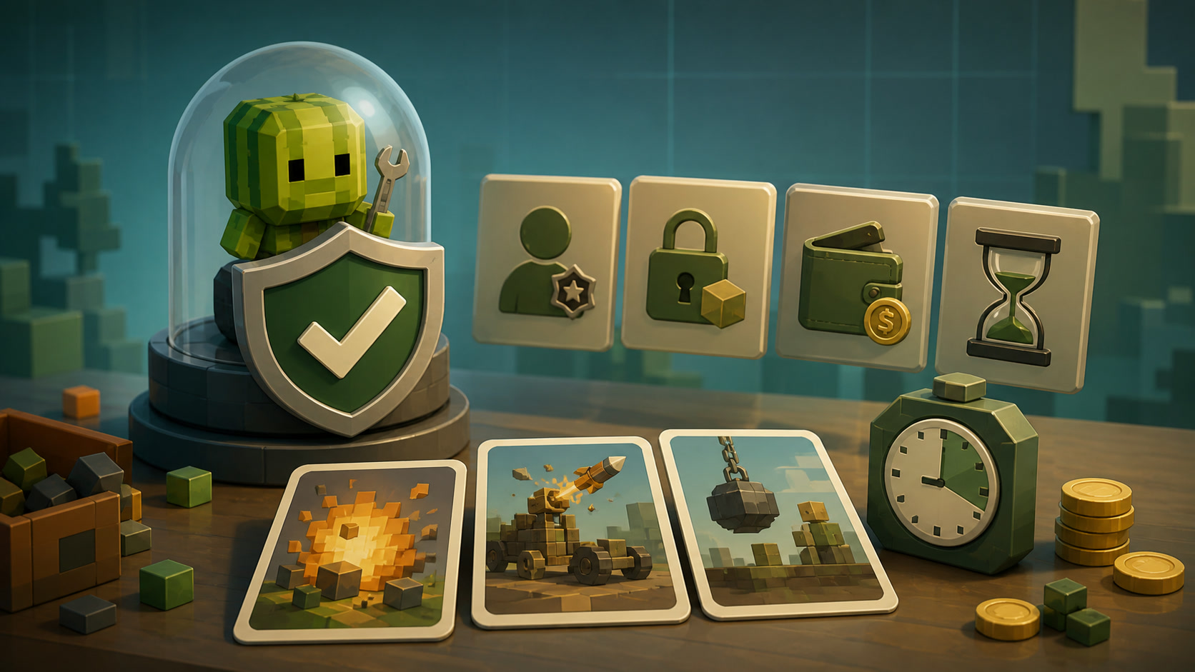Melon Sandbox player checklist concept