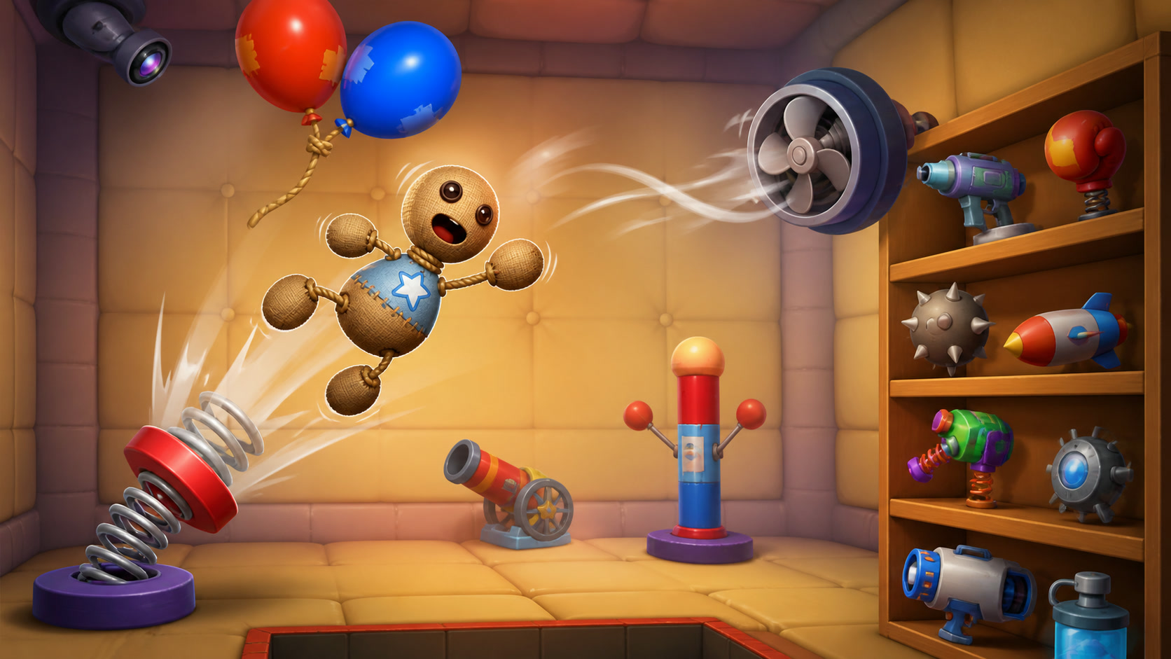 Kick the Buddy core gameplay concept