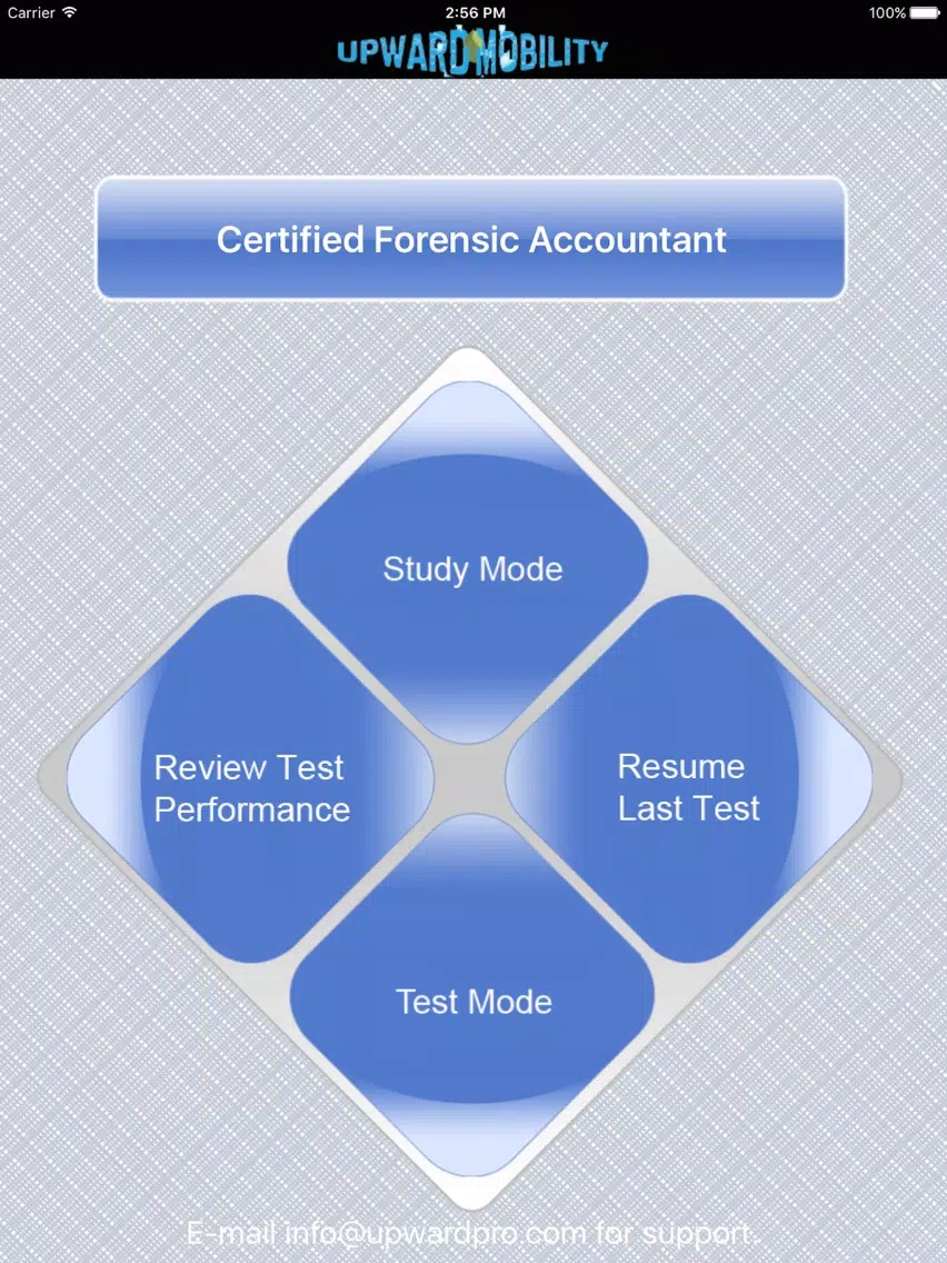 Forensic Accountant Exam Prep iPad Screenshots