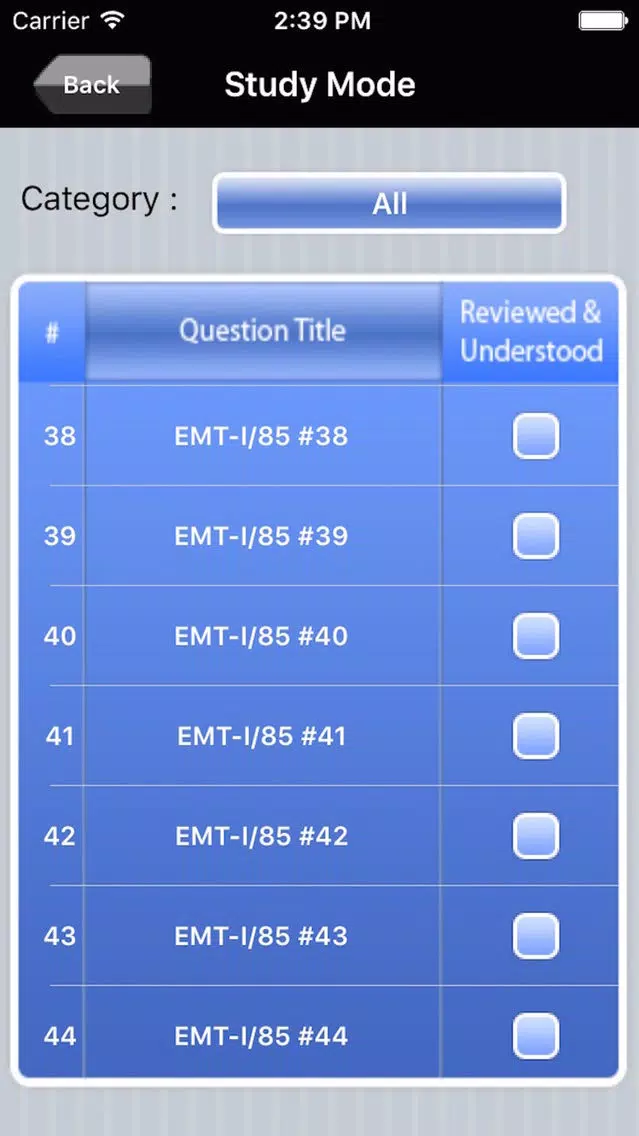 NREMT EMT I-85 Exam Prep Screenshots