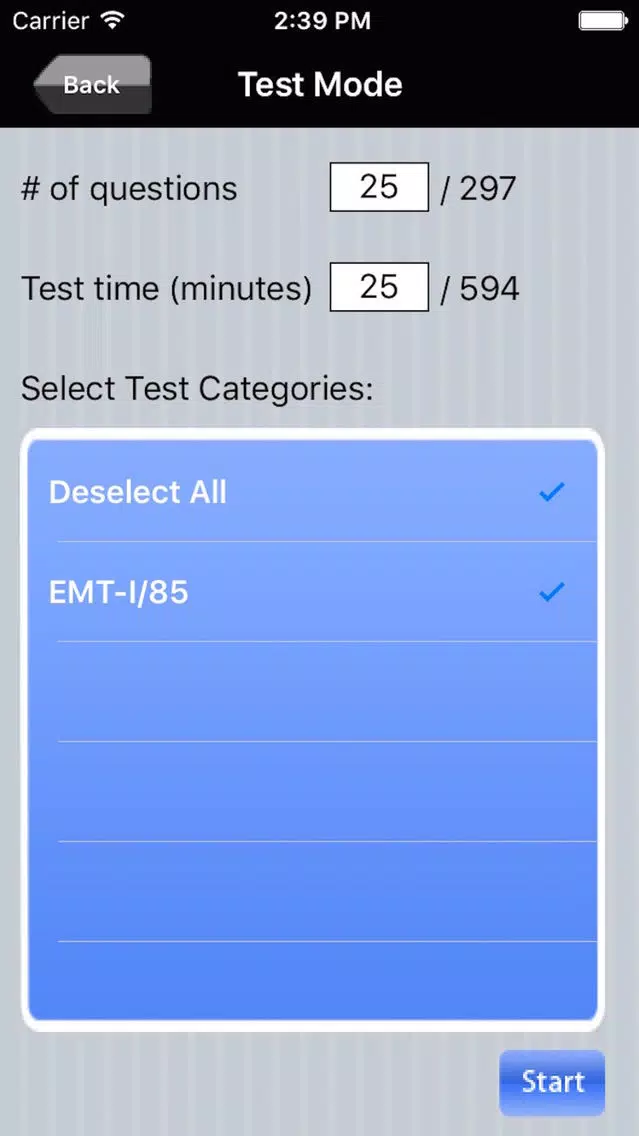 NREMT EMT I-85 Exam Prep Screenshots