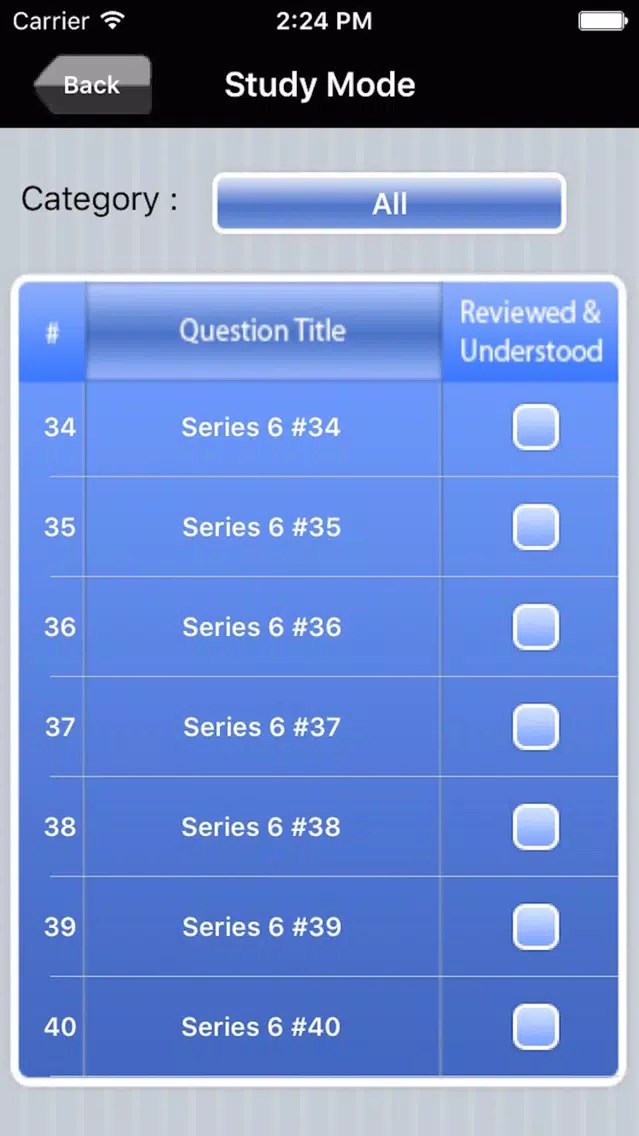 Series 6 Licensing Exam Prep Screenshots