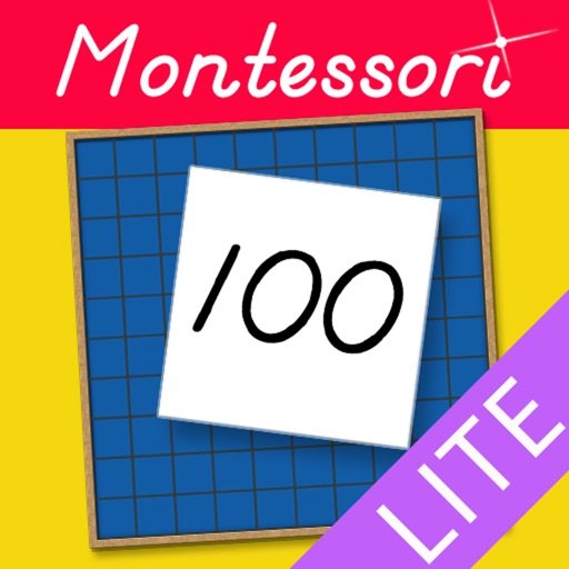 Montessori rekenmaterialen – Het honderdbord Lite Montessori rekenmaterialen – Het honderdbord Lite