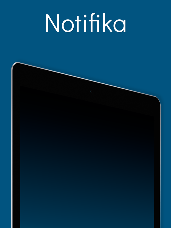 Notifika iPad Screenshots