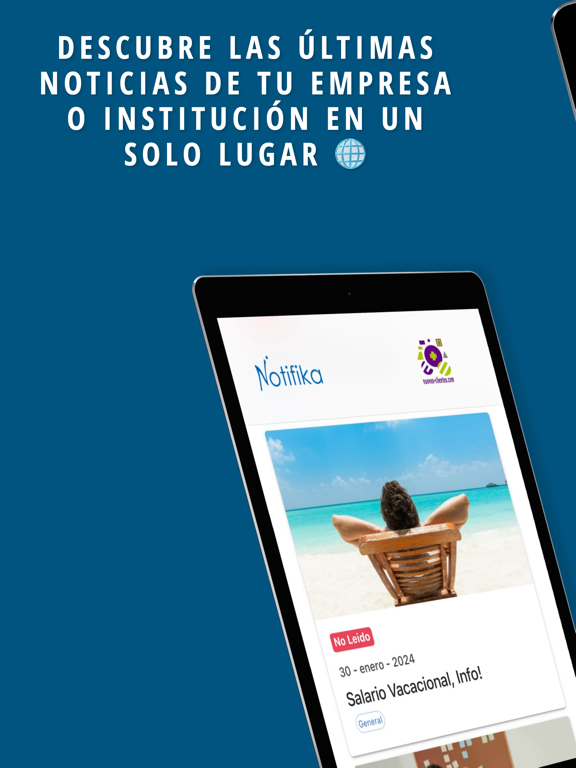 Notifika iPad Screenshots