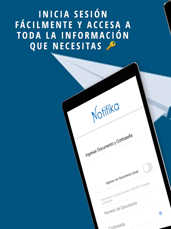 Notifika iPad Screenshots